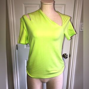 Helmut Lang cutout shortsleeved top